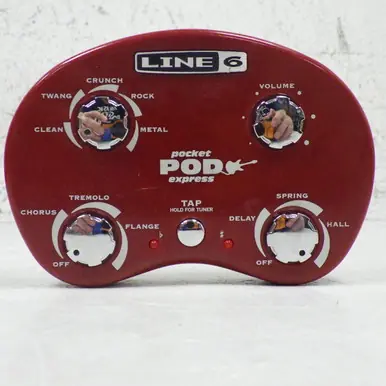 Used Line 6 POD EXPRESS Guitar Effects Pedal While Supplies Last