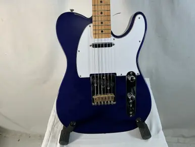 Used Fender 1998 STANDARD TELECASTER + UPGRADES T Type Electric Guitar Blue 6-String Seasonal Sale