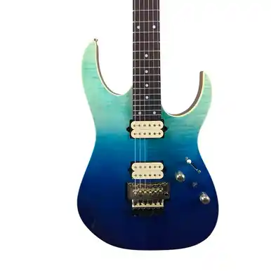 Flash Sale Used Ibanez RG420HPFM Electric Guitar Blue 6-String