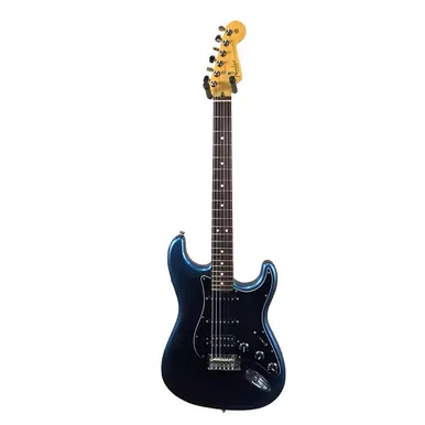 Hot Deal Used Fender AMERICAN PROFESSIONAL HSS S Type Electric Guitar Blue 6-String