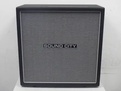 Used Sound City SC412 4 x 12 Guitar Speaker Cabinet 4 x 12 While Supplies Last
