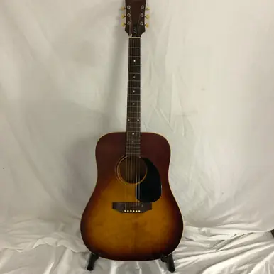 Used Gibson 1970S J45 Vintage Solid Top Acoustic Guitar Sunburst Cheap