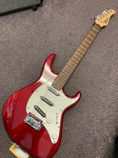 Used Cort G200 S Type Electric Guitar Red 6-String New Release