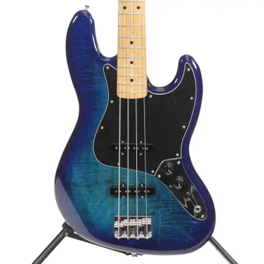 Weekend Sale Used Fender PLAYER JAZZ BASS PLUS TOP J Type Bass Guitar Blue 4-String