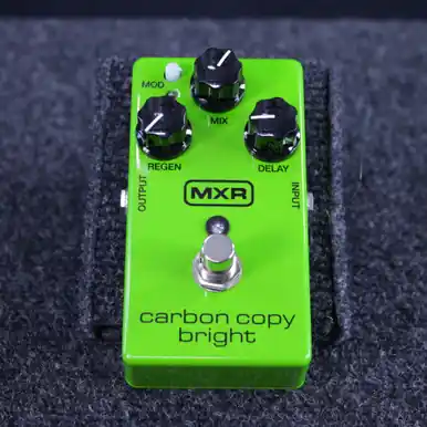 Used MXR CARBON COPY BRIGHT DELAY Delay Pedal One Day Deal