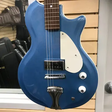 Used Supro SAHARA RESO-GLASS Vintage Electric Guitar Blue 6-String Mega Sale