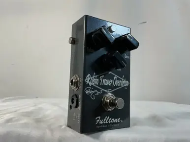 Get Yours Used Fulltone ROBIN TROWER CARBON CUSTOM SHOP RTO Overdrive Pedal