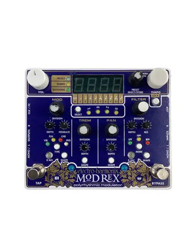 Used Electro Harmonix (E/H) MOD REX POLY MODULATOR Multi-FX Pedal Best Seller