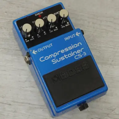 Used Boss CS-3 Compression Sustainer Pedal In Demand