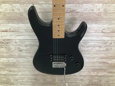 Used VIPER GE93 S Type Electric Guitar Black 6-String While Supplies Last