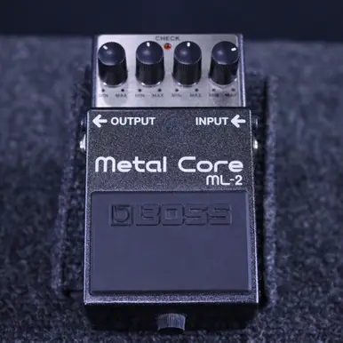 Latest Used Boss ML-2 METAL CORE DISTORTION Distortion Pedal