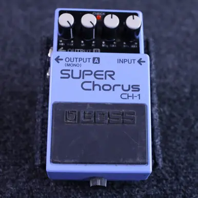 Certified Used Boss CH-1 SUPER CHORUS Chorus Pedal
