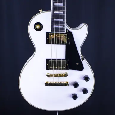 Limited Edition Used Epiphone INSPIRED BY LP CUSTOM 24 LP Type Electric Guitar White 6-String