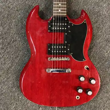 Used Epiphone G400 86-89 SG Type Electric Guitar Red 6-String Limited Offer