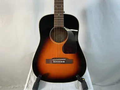 Hot Deal Used Epiphone J-45 EXPRESS SUNBURST Laminate Top Acoustic Guitar Sunburst