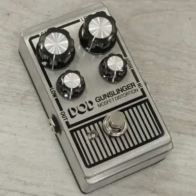 Used Dod Gunslinger Distortion Pedal Top Pick