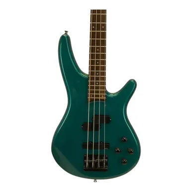 Used Ibanez SR 500 Bass Guitar Green 4-String Luxury