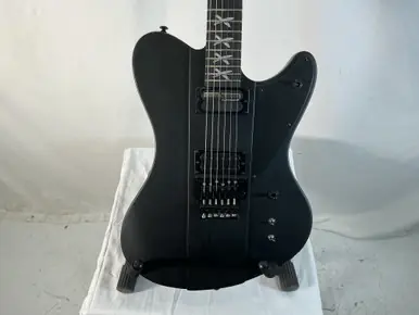 Used Schecter RIGGS ULTRA FR S BLACK Electric Guitar Black 6-String Worldwide Shipping