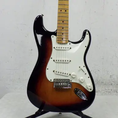 Used Fender MADE IN MEXICO STRATOCASTER 2017 S Type Electric Guitar Sunburst 6-String Limited Edition