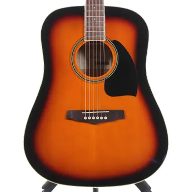 Used Ibanez PF15 VS Laminate Top Acoustic Guitar Sunburst Brand New