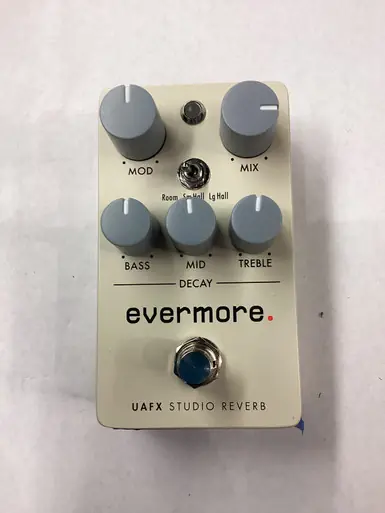 Trending Used UAFX EVERMORE STUDIO REVERB Reverb Pedal