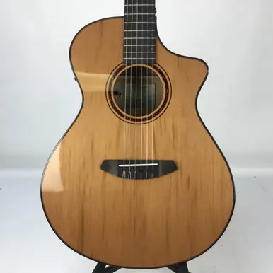 Used Breedlove PURSUIT EXOTIC NYLON CE Laminate Top Acoustic Guitar Natural Free Returns