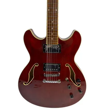 Best Price Used Ibanez ARTCORE AS73 TCR Semi-Hollow Electric Guitar Red 6-String