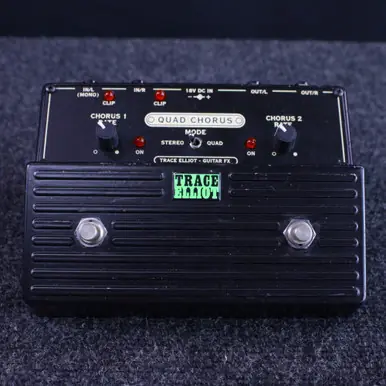 Used Trace Elliot QUAD CHORUS Chorus Pedal Direct From Manufacturer
