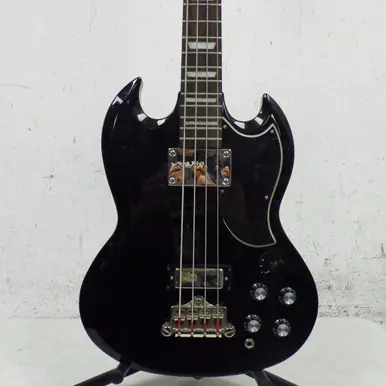 Used Epiphone EB-3 SG BASS Bass Guitar Black 4-String Original