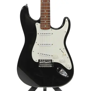 Used Squier AFFINITY SERIES STRATOCASTER S Type Electric Guitar Black 6-String Professional Grade