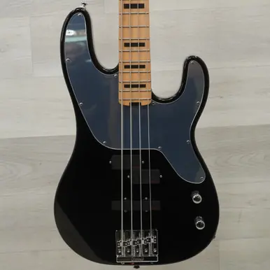Used Charvel Pro Mod Pj IV Bass Guitar Black Exclusive Offer
