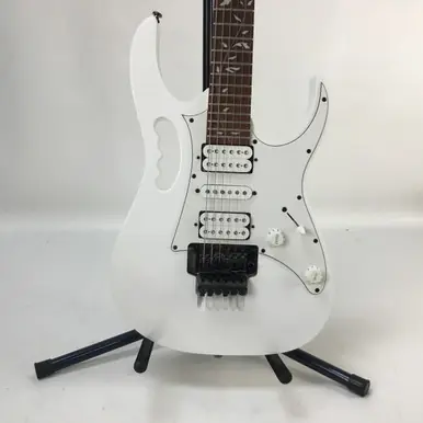 Used Ibanez JEM JR Super S Electric Guitar White 6-String Reduced Price