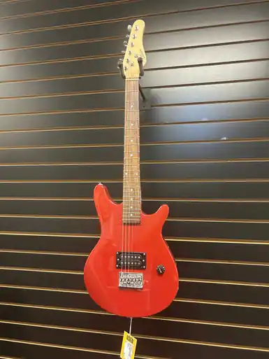 Used Rogue ROCKETEER Electric Guitar Red 6-String Limited Offer