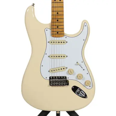 One Day Deal Used Fender JIMI HENDRIX STRATOCASTER S Type Electric Guitar White 6-String