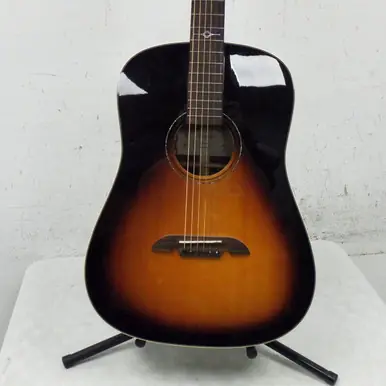 Grab Now Used Alvarez MDR70ESB Solid Top Acoustic Guitar Sunburst