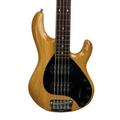 Hot Picks Used Ernie Ball 2009 MUSIC MAN STINGRAY5 HH Bass Guitar Natural 5-String