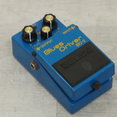 Used Boss BD-2 Blues Driver Distortion Pedal Hot Picks