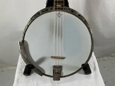 Used BACON AND DAY 4 STING BANJO Vintage Banjo High Quality