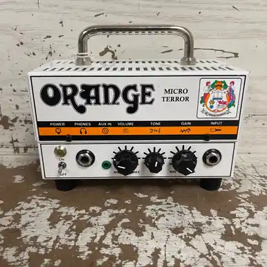 Place Order Used Orange MICRO TERROR Tube Guitar Amplifier Head