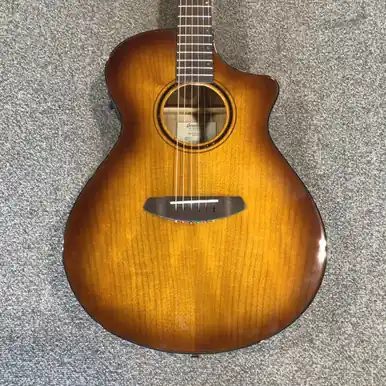 Used BREEDLOVE PURSUIT EXOTIC S CONCERT TIGERS EYE CE Acoustic-Electric Guitar Money Back Guarantee