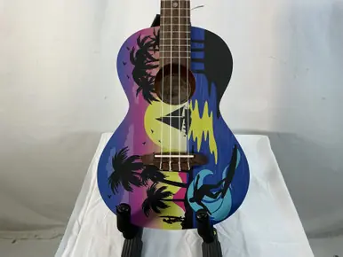 Crafted Used Luna KAUWELA T TENOR UKE Ukulele Wood