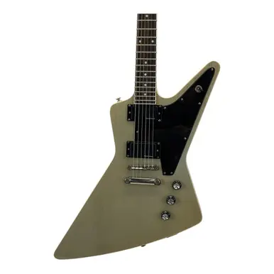 Used Epiphone 2013 Explorer Pro Pointy Electric Guitar Silver/gray 6-String Weekend Sale