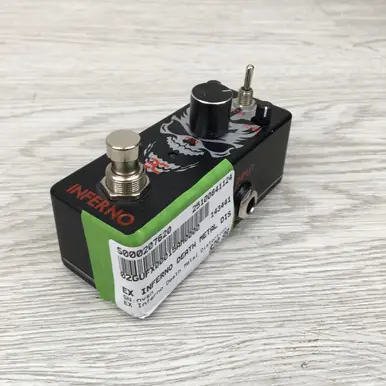 Used EX INFERNO DEATH METAL DISTORTION Distortion Pedal Get Yours