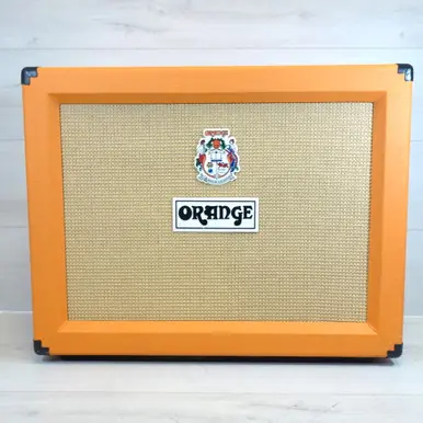Same Day Shipping Used Orange PPC212 Guitar Speaker Cabinet 2 x 12