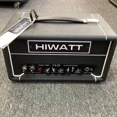 Used Hiwatt HI 5 Tube Guitar Amplifier Head Worldwide Shipping