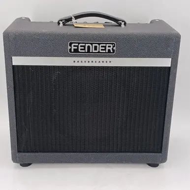 Used Fender BASSBREAKER 15 1 x 12 Tube Combo Amplifier 1 x 12 Clearance