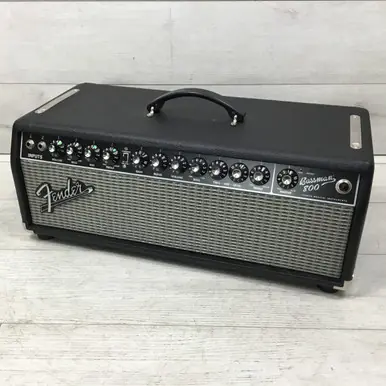 Used Fender BASSMAN 800 HYBRID HEAD Bass Amplifier Head Holiday Sale