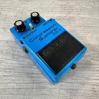 Cheap Used Boss Vintage CS-1 - Compression Sustainer Pedal - Made in Japan