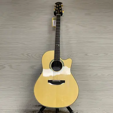 Used Ovation 2005 ES AS-IS Solid Top Acoustic Guitar Natural Reduced Price