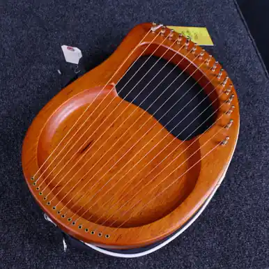 Free Returns Used HAND HARP/LYRE W/BAG Guitar